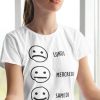 Shirt Femme – Smiley Lundi…Mercredi…Samedi