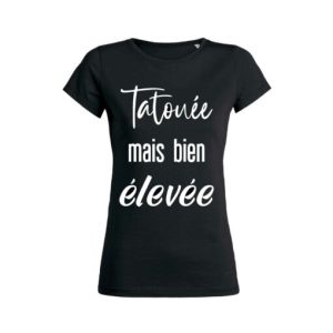 Shirt Femme Tatouee Mais Bien Elevee 5