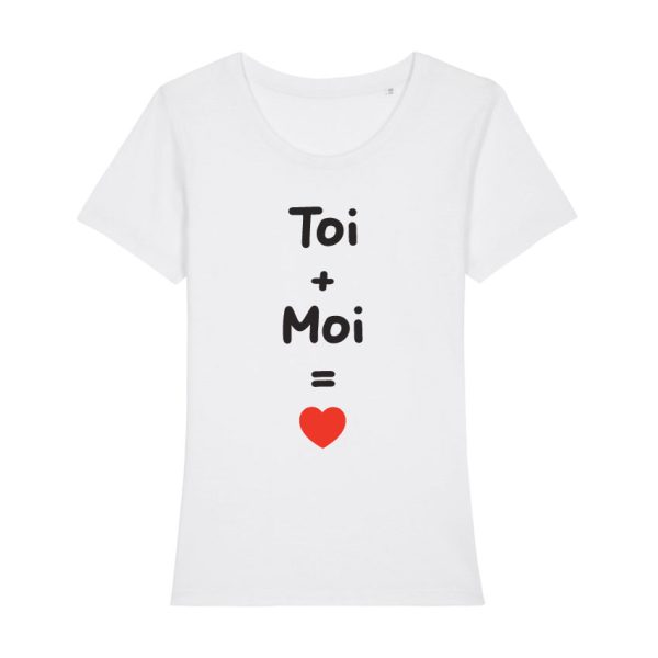 Shirt Femme – Toi + Moi  Coeur