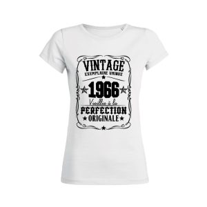 Shirt Femme – Vintage Exemplaire Unique (Votre Annee)
