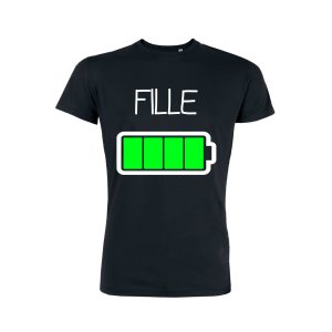 Shirt Fille - Batterie Pleine 2 Shirt Fille Batterie Pleine 3