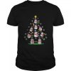 Snowman Christmas Tree Women Men Chrismas T-Shirt