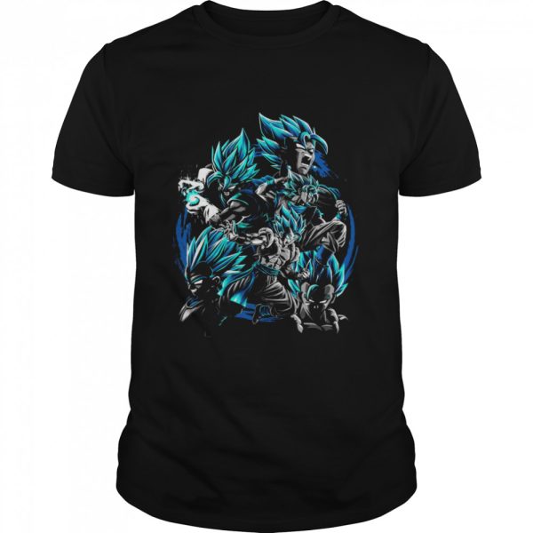 Son Goku fusion Vegeta Dragon ball z shirt