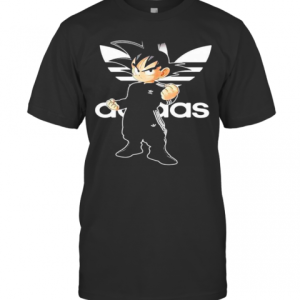 Songoku Dragon Ball Adidas Logo T-Shirt Songoku Dragon Ball Adidas Logo T-Shirt