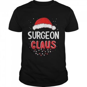 Surgeon Santa Claus Christmas Matching Costume Shirt