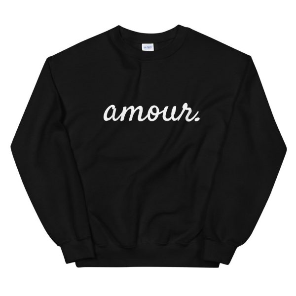 Sweat Amour Unisexe a Col Rond