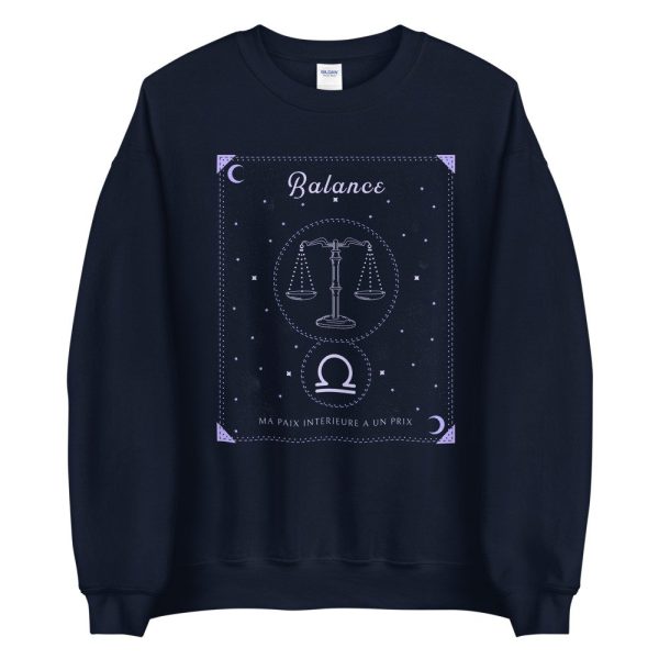 Sweat Balance Signe Astro – Ma paix interieure a un prix