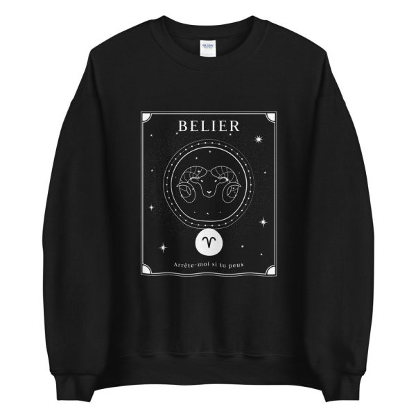 Sweat Belier Signe Astro – Arrete-moi si tu peux