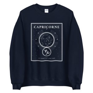 Sweat Capricorne Signe Astro – Le temps est avec moi Sweat Capricorne Signe Astro – Le temps est avec moi