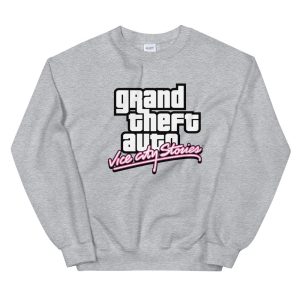 Sweat GTA Vice City Stories Unisexe Col Ron 8