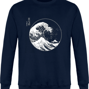 Sweat Grande vague de Kanagawa Sweat Grande vague de Kanagawa