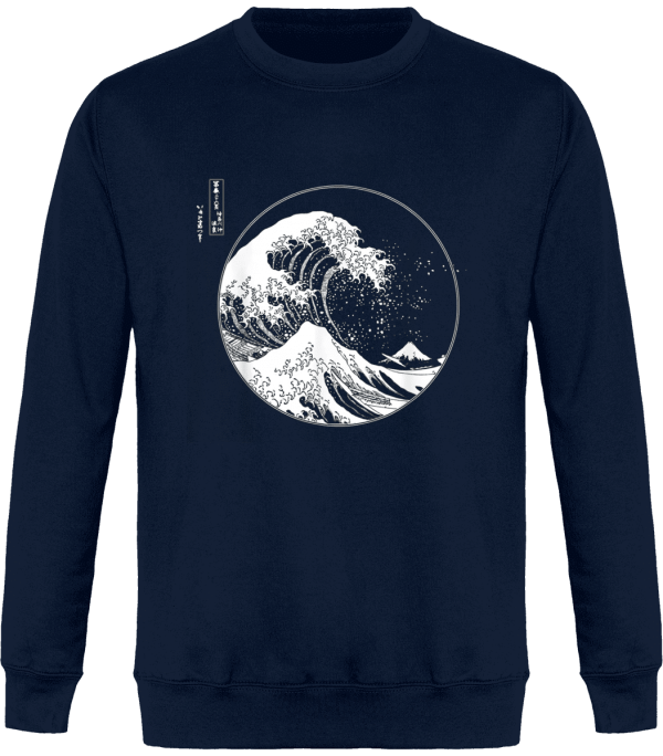 Sweat Grande vague de Kanagawa