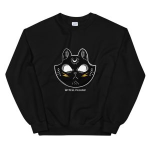 Sweat Halloween Chat Noir Sorciere Witch Sweat Halloween Chat Noir Sorciere Witch