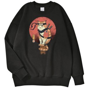 Sweat Japonais Chat Samourai Sweat Japonais Chat Samourai