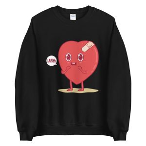 Sweat Je t’aime encore Coeur Abime Sweat Je t’aime encore Coeur Abime