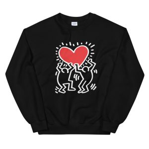 Sweat Keith Haring Unisexe a Col Rond Sweat Keith Haring Unisexe a Col Rond