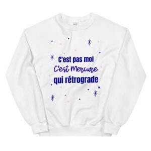 Sweat Mercure retrograde Unisexe e Col