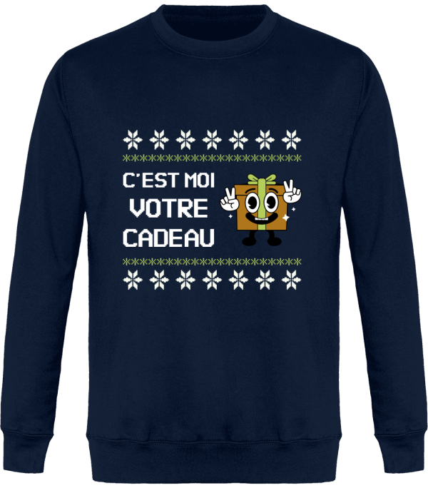 Sweat Noel C’est moi votre cadeau