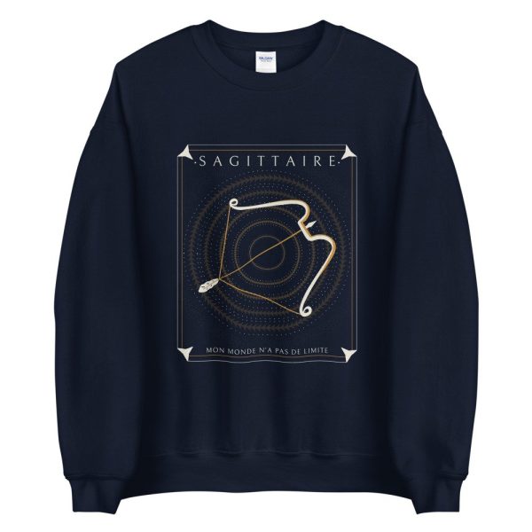 Sweat Sagittaire Signe Astro – Mon monde n’a pas de limite