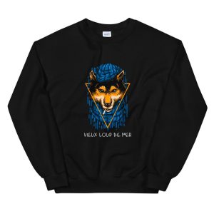 Sweat Vieux Loup de Mer Unisexe a Col Rond Sweat Vieux Loup de Mer Unisexe a Col Rond