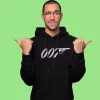 Sweat-shirt 007 avec pistolet