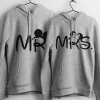 Sweat-shirts couple souris Mr et Mme