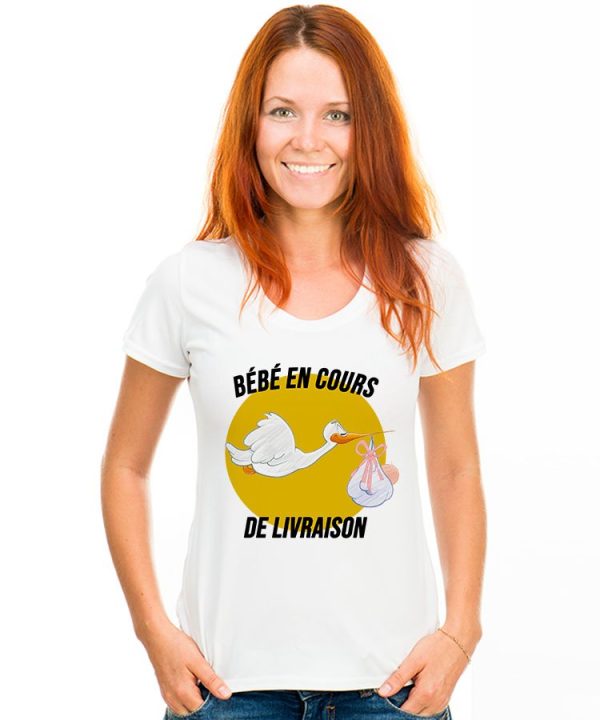 T-Shirt Bebe livraison pour femme