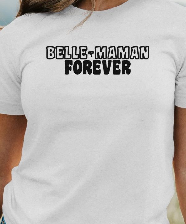 T-Shirt Belle-Maman forever face Pour femme