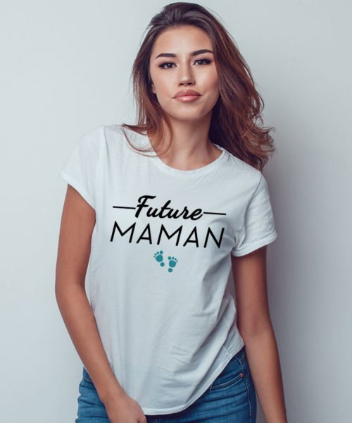 T-Shirt Future maman pour femme
