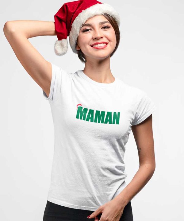 T-Shirt Maman Noel pour femme