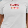 T-Shirt Maman Power Pour femme