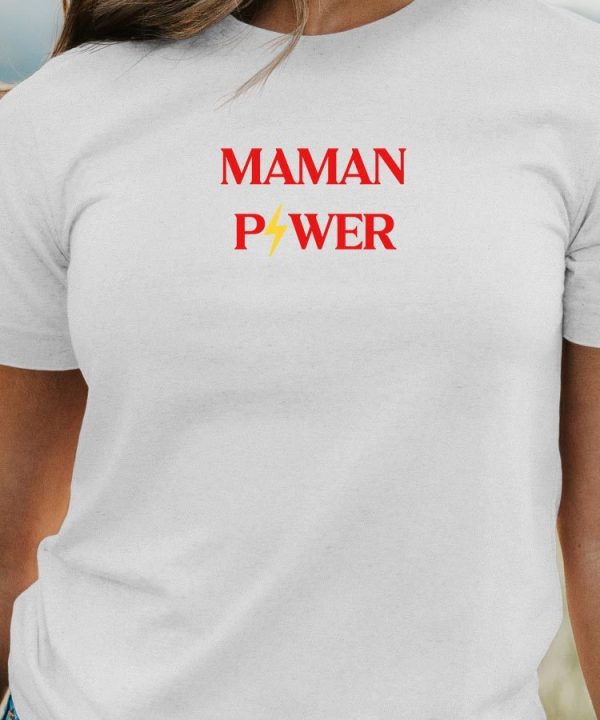 T-Shirt Maman Power Pour femme