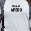 T-Shirt Maman apero face Pour femme