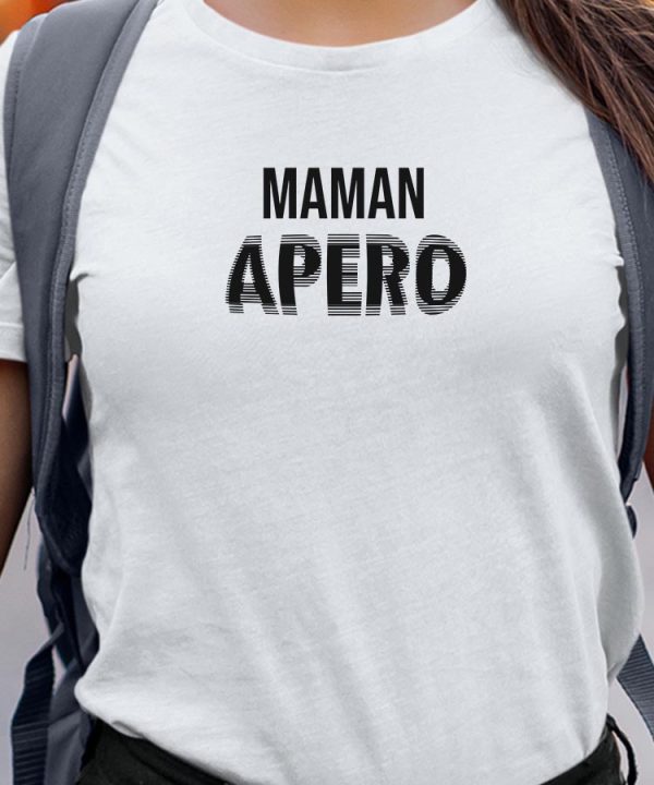 T-Shirt Maman apero face Pour femme