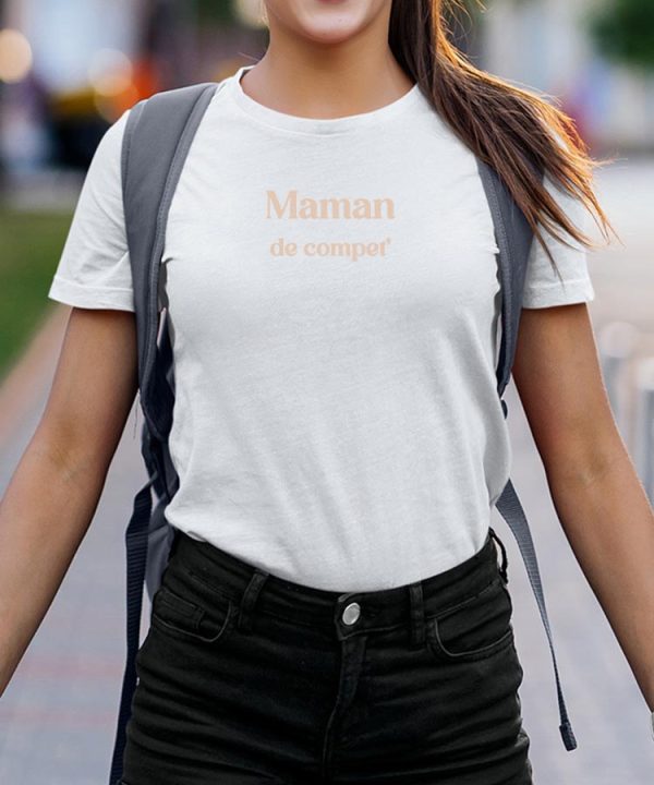 T-Shirt Maman de compet’ Pour femme