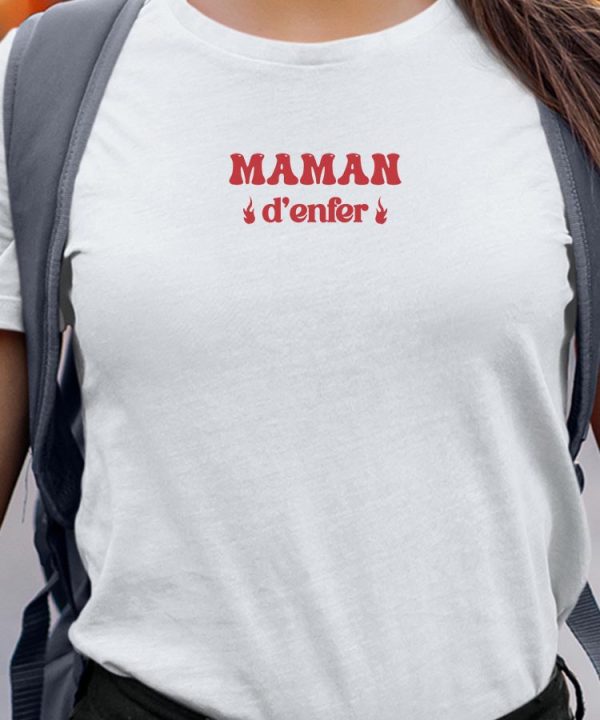 T-Shirt Maman d’enfer Pour femme