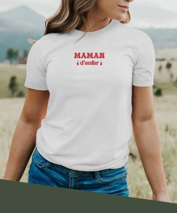 T-Shirt Maman d’enfer Pour femme