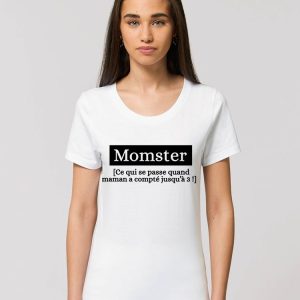 T-Shirt Momster pour femme