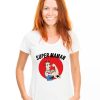 T-Shirt Super Maman pour femme