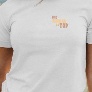 T-Shirt Une Maman au top Pour femme
