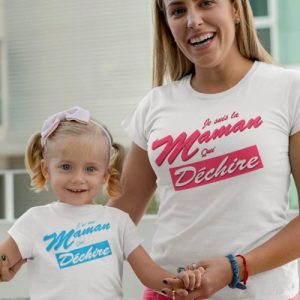 T-Shirt femme – Maman qui Dechire – Pack