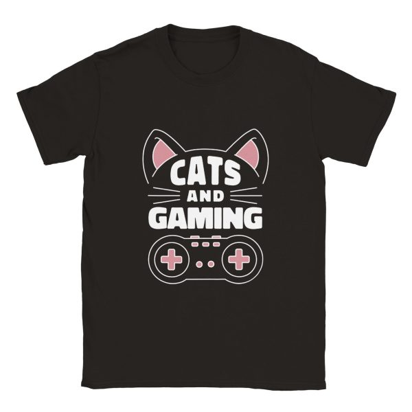 T-shirt Cats and Gaming