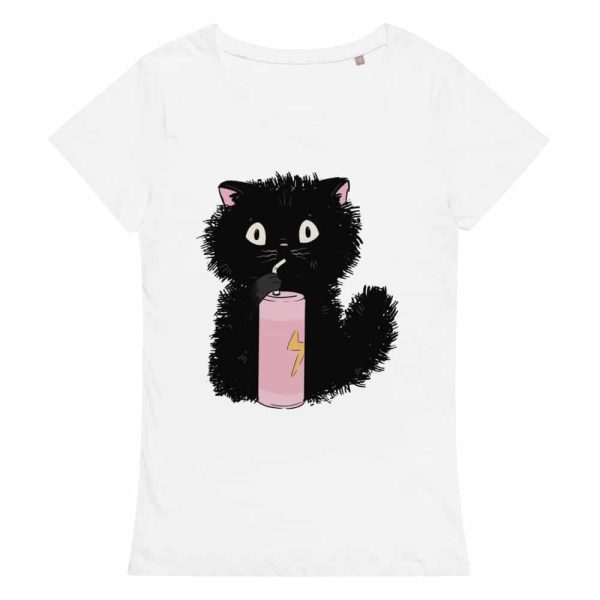 T-shirt Chat Noir Milkshak