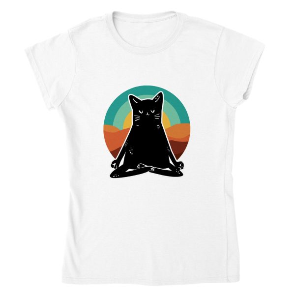 T-shirt Chat Yoga