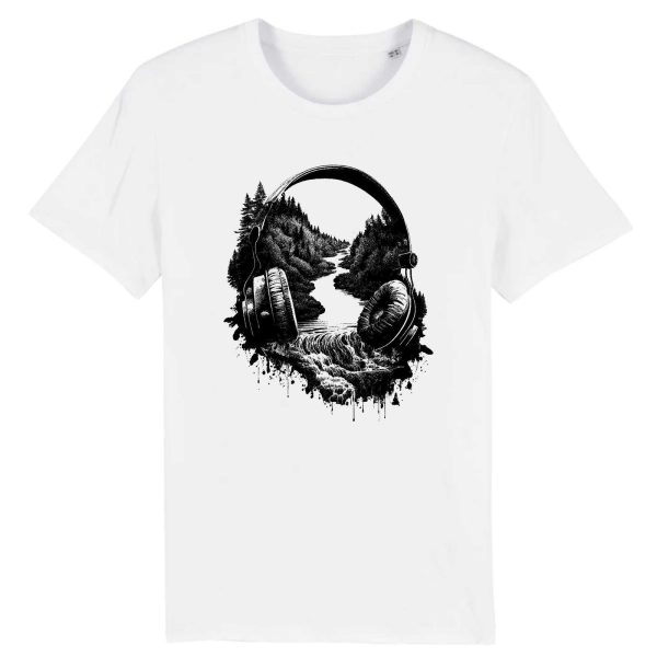 T-shirt Musique et Nature