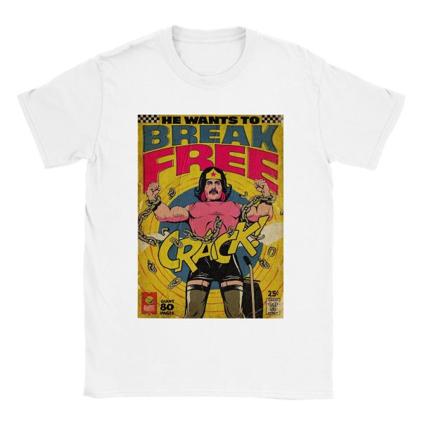 T-shirt Parodie Queen Freddie Mercury Comic