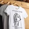 T-shirt affiche exposition lithographie