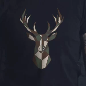 T-shirt cerf geometrique T-shirt cerf geometrique