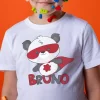 T-shirt comme des garcons Prenom personnalise Superpanda