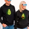 T-shirt couple heureux avocats